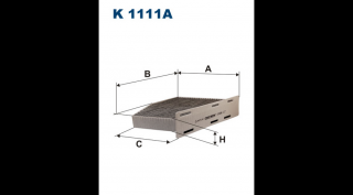 Filtron - K1111A - Pollenszűrő