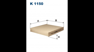 Filtron - K1150 - Pollenszűrő