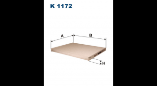 Filtron - K1172 - Pollenszűrő