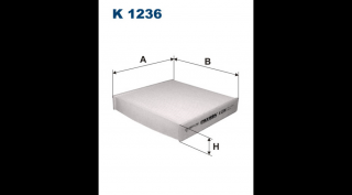 Filtron - K1236 - Pollenszűrő