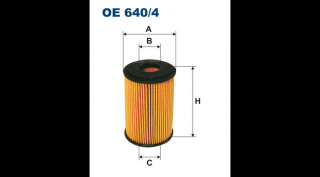 Filtron - OE640/4 - Olajszűrő betét