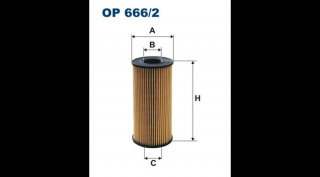 Filtron - OE666/2 - Olajszűrő betét