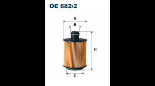 Filtron - OE682/2 - Olajszűrő betét