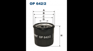 Filtron - OP642/2 - Olajszűrő