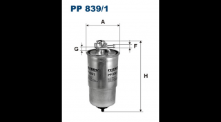 Filtron - PP839/1 - Üzemanyagszűrő