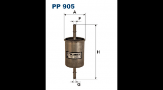 Filtron - PP905 - Üzemanyagszűrő