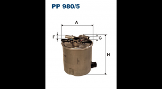 Filtron - PP980/5 - Üzemanyagszűrő