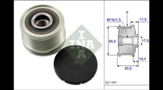 INA - 535010510 - Generátor szabadonfutó