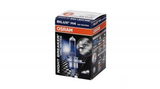 Osram 64193 Night Breaker Silver+ 100%  H4 izzó 12V 60/55W