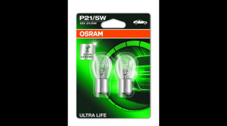 Osram 7528 Ultra Life izzó 12V P21/5W Duo