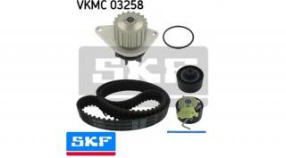 SKF - VKMC03258 - Vezérlés készlet ( szíj + görgő + vízpumpa )