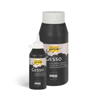 Alapozó Solo Goya Gesso Primer fekete - KREUL | különböző űrtartalom ()
