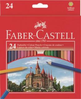 Castell szinesceruza készlett - 24 szín (Faber Castel -)