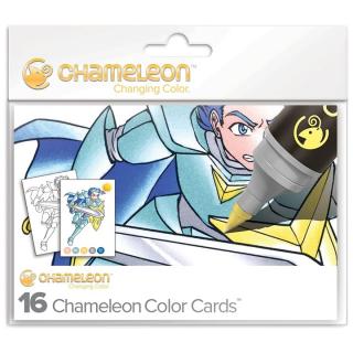 Chameleon kifestő kártyák - Manga / szett 16 db (Chameleon)