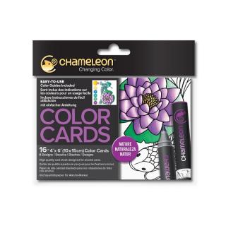 Chameleon Nature kifesthető kártyák - 16 db (kártyák color)