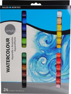 Daler- Rowney - akvarell készlet 24 x 12ml (Daler – Rowney)