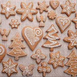 Decoupage szalvéták Sweet Gingerbreads - 1 db (decoupage)