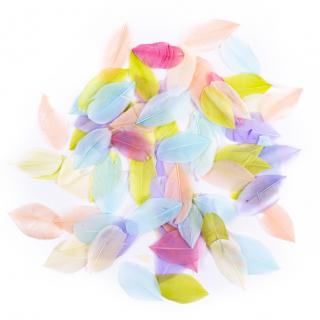Dekor tollak 6 cm - 5g - Pastell (libatollak)