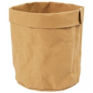 Dekorálható tároló zsák műbőrből  (dekorálható termék műbőrből)