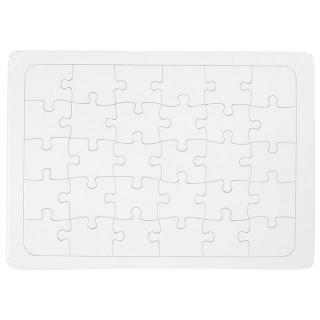 Díszíthető paper maché puzzle - A4