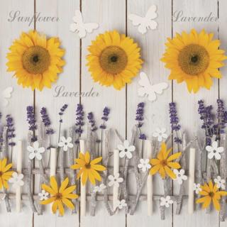 Eko Decoupage szalvéták Lavender and Sunflower Composition - 1 db ()