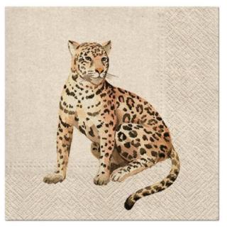 Eko decoupage szalvéták Leopard - 1 db (decoupage szalvéták)