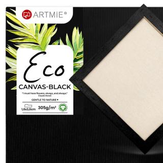 Fekete ECO művész vászon kereten | Különböző méretekben | Various Sizes