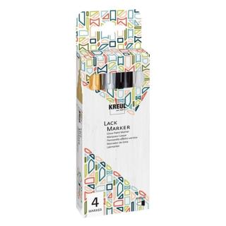 Fényes lakkmarker készlet Kreul 4 db (lakkfilc)