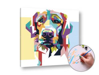 Festés számok szerint DOG LOVELY | low difficulty