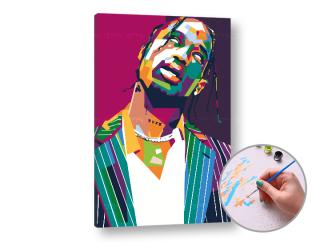 Festés számok szerint TRAVIS SCOTT | low difficulty
