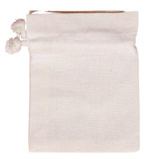 Kis tasak zsinórral - 8 x 11 cm (pamut és textil félgyártmány)