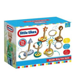 LITTLE TIKES fából készült gyűrűdobálós játék