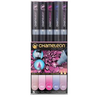Marker szett Chameleon 5 darab - Floral Tones (marker)