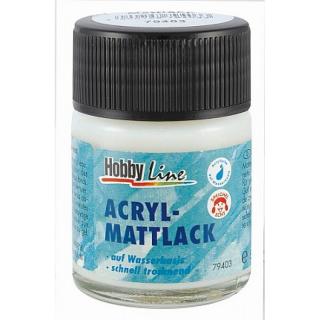 Matt vízbázisú akril lakk 50 / 275 ml  Hobby Line  (HOBBY LINE)