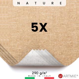 Minták festővászonról ARTMIE Nature - 5 db (vászonminta ARTMIE)