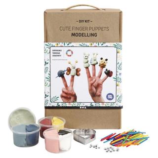 Modellező készlet DIY - ujjbábok (Kreatív szett)