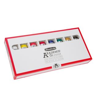 Olajfesték készlet Schmincke AKADEMIE 8 x 60 ml (Olajfesték)