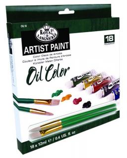 Olajfestékek ARTIST Paint 18x12ml (festőszett Royal &amp;)