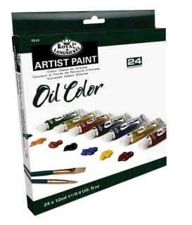 Olajfestékek ARTIST Paint 24x12ml  (festőszett Royal &amp;)