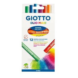 Olajpasztell GIOTTO OLIO MAXI 12 db (olajpasztell)