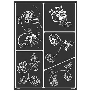 Öntapadós sablon Asia Design A3