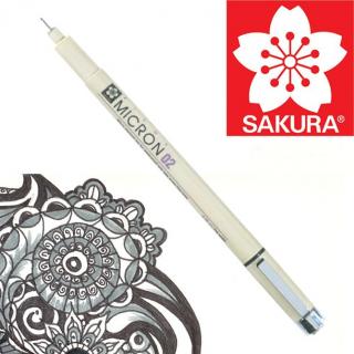 SAKURA Pigma Micron műszaki rajztoll BLACK  (SAKURA műszaki)