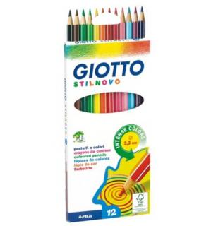 Színes ceruzák GIOTTO - 12 szín (színes ceruzák GIOTTO)