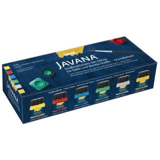 Textilfesték csillogó színek JAVANA KREUL - Basic Colors / 6db ()
