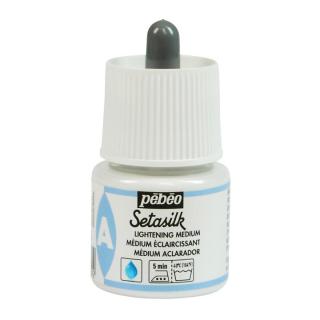 Világosító médium Pebeo Setasilk 45 ml (setasilk lightening)