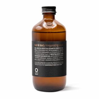 Hair  body invigorating wash - haj és test frissítő tisztító gél 240 ml