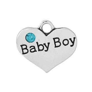 Szív charm 29. (Baby Boy)