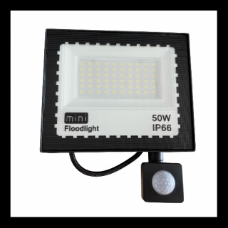 50 W-os LED reflektor mozgásérzékelővel - MS-689