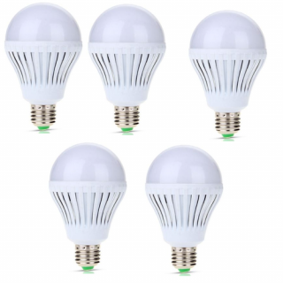 5W-os, LED izzó 5 db E27 foglalathoz