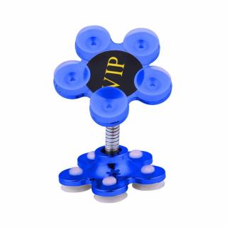 Magic Flower univerzális tapadókorongos telefontartó - kék színben